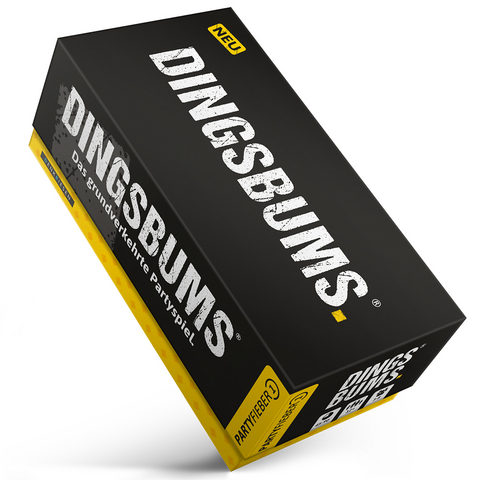 DENKRIESEN - PARTYFIEBER - DINGSBUMS&reg; "Das grundverkehrte Partyspiel" - Denis G&ouml;rz, Ricardo Barreto