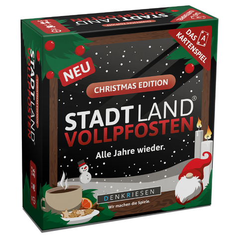 DENKRIESEN - STADT LAND VOLLPFOSTEN&reg; - Das Kartenspiel &ndash; CHRISTMAS EDITION - "Alle Jahre wieder." - Denis G&ouml;rz, Ricardo Barreto