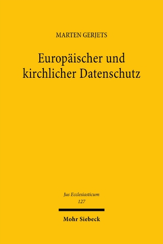 Europäischer und kirchlicher Datenschutz