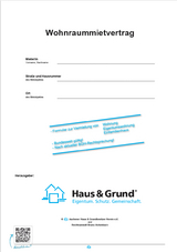 Mietvertrag für Wohnungen, Eigentumswohnungen und Einfamilienhäuser, Wohnraummietvertrag - 