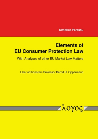 Elements of EU Consumer Protection Law