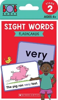 Bob Books - Sight Words Flashcards Phonics, Ages 4 and Up, Kindergarten (Stage 2: Emerging Reader) -  Scholastic