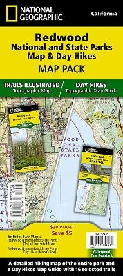Redwood Day Hikes & National and State Parks [Map Pack Bundle]