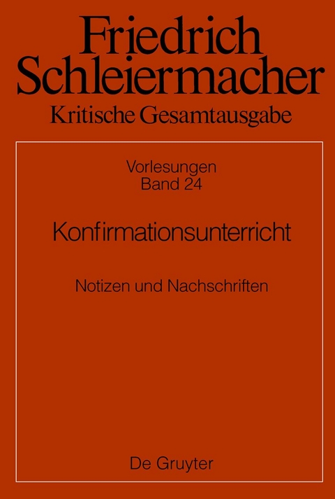 Konfirmationsunterricht - 