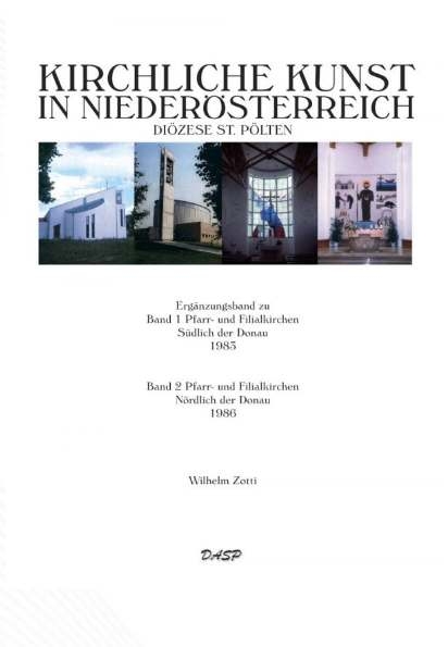 Kirchliche Kunst in Nieder&ouml;sterreich - Wilhelm Zotti