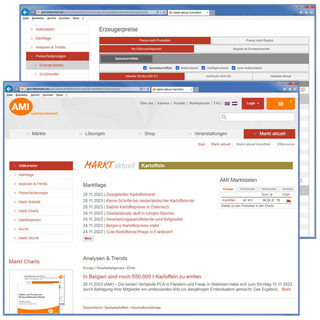 Markt aktuell Kartoffeln