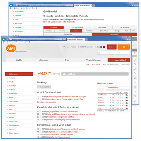 Markt aktuell &Ouml;ko-Landbau