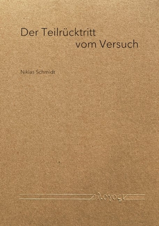 Der Teilrücktritt vom Versuch