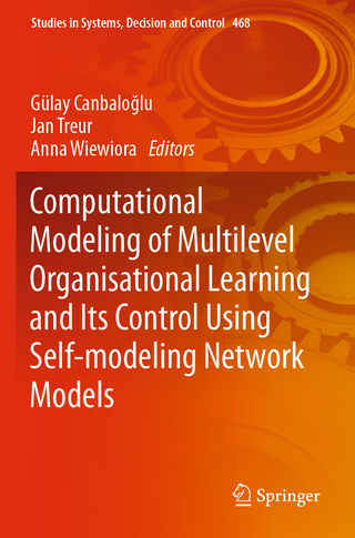 Computational Modeling of Multilevel Organisational Learning and Its Control Using Self-modeling Network Models