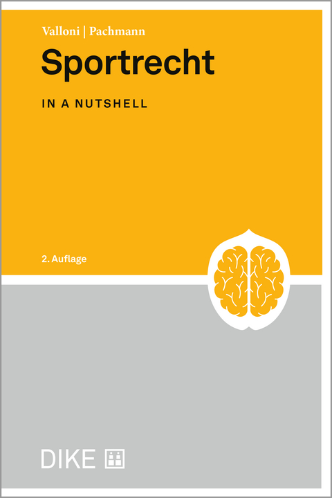 Sportrecht - Lucien W. Valloni, Thilo Pachmann