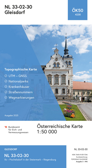 BEV-Karte 4230, Gleisdorf 1:50 000