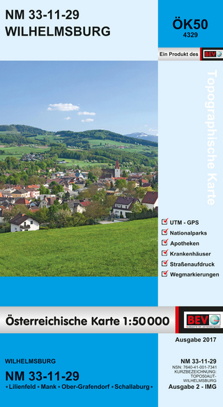 BEV-Karte 4329, Wilhelmsburg 1:50 000