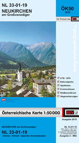 BEV-Karte 3219, Neukirchen am Großvenediger 1:50 000 - 