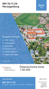 BEV-Karte 4324, Herzogenburg 1:50 000 - 