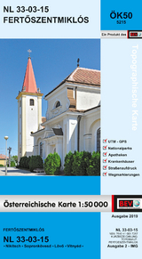 BEV-Karte 5215, Fertőszentmikl&oacute;s 1:50 000 - 