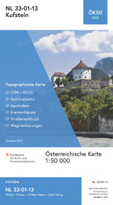 BEV-Karte 3213, Kufstein 1:50 000 - 