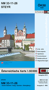 BEV-Karte 4326, Steyr 1:50 000 - 