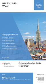 BEV-Karte 5320, Wien 1:50 000 - 