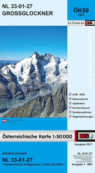 BEV-Karte 3227, Großglockner 1:50 000