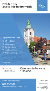 BEV-Karte 4310, Zwettl-Nieder&ouml;sterreich 1:50 000 - 