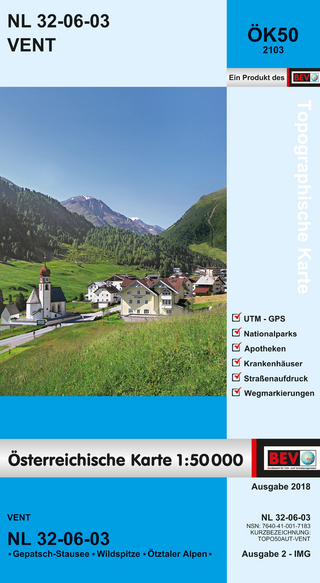 BEV-Karte 2103, Vent 1:50 000