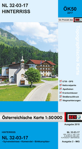 BEV-Karte 2217, Hinterriß 1:50 000 - 