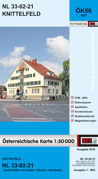 BEV-Karte 4221, Knittelfeld 1:50 000