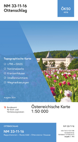 BEV-Karte 4316, Ottenschlag 1:50 000 - 