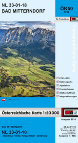 BEV-Karte 3218, Bad Mitterndorf 1:50 000 - 