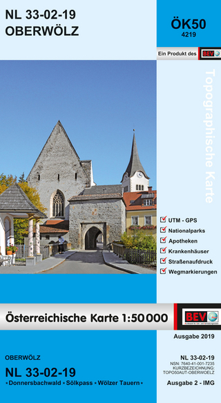 BEV-Karte 4219, Oberwölz 1:50 000