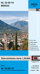 BEV-Karte 2110, Meran 1:50 000 - 