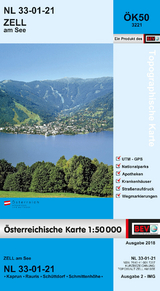 BEV-Karte 3221, Zell am See 1:50 000 - 