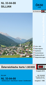 BEV-Karte 3108, Sillian 1:50 000 - 