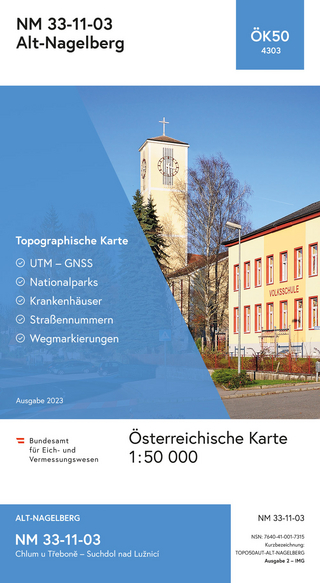 BEV-Karte 4303, Alt-Nagelberg 1:50 000