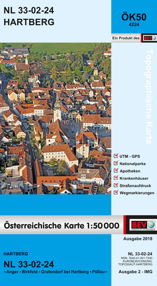 BEV-Karte 4224, Hartberg 1:50 000