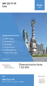 BEV-Karte 4319, Linz 1:50 000 - 