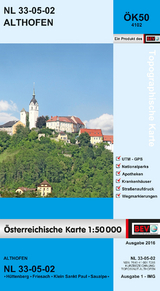 BEV-Karte 4102, Althofen 1:50 000 - 