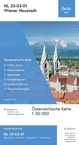 BEV-Karte 5201, Wiener Neustadt 1:50 000