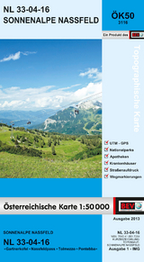 BEV-Karte 3116, Sonnenalpe Nassfeld 1:50 000 - 