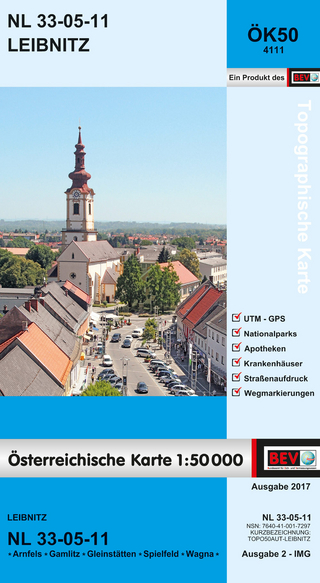BEV-Karte 4111, Leibnitz 1:50 000