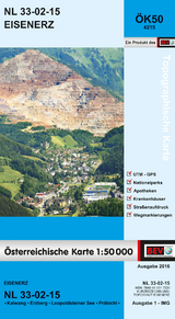 BEV-Karte 4215, Eisenerz 1:50 000 - 