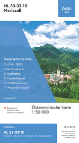 BEV-Karte 4210, Mariazell 1:50 000 - 