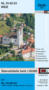 BEV-Karte 4223, Weiz 1:50 000 - 