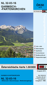 BEV-Karte 2216, Garmisch-Partenkirchen 1:50 000 - 