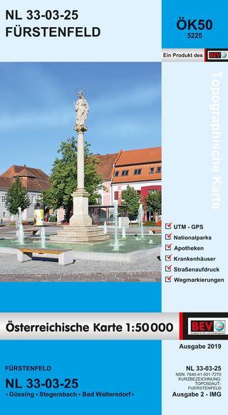 BEV-Karte 5225, Fürstenfeld 1:50 000