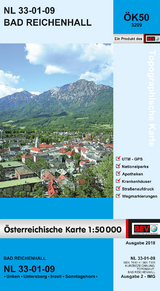 BEV-Karte 3209, Bad Reichenhall 1:50 000 - 