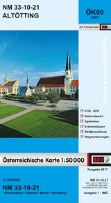 BEV-Karte 3321, Alt&ouml;tting 1:50 000 - 