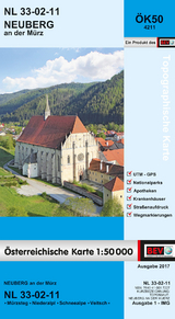 BEV-Karte 4211, Neuberg an der M&uuml;rz 1:50 000 - 