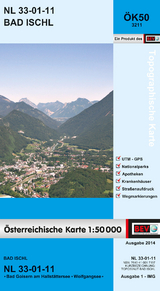 BEV-Karte 3211, Bad Ischl 1:50 000 - 