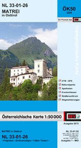 BEV-Karte 3226, Matrei in Osttirol 1:50 000 - 